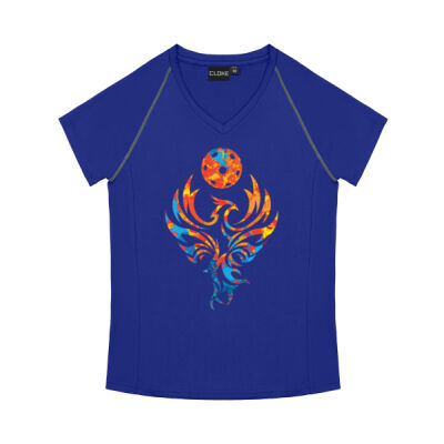 "Phoenix Rising" Womens Performance TShirt Thumbnail
