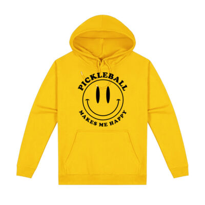 Pickleball Makes Me Happy Mens Hoodie Thumbnail